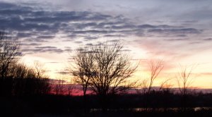 Sunrise Over Lake Macbride
