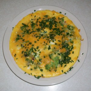 Finished Frittata