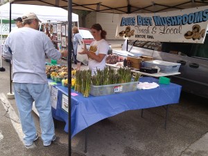 Asparagus and Mushrooms