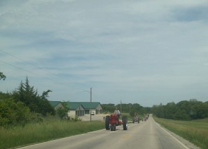 Tractorcade Hits Big Grove