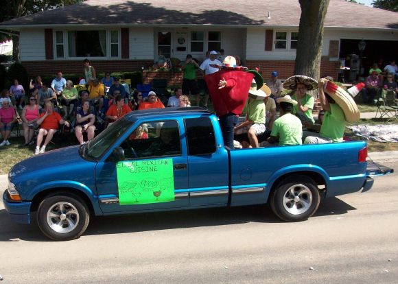 ... although Mexican cuisine was promoted as well.