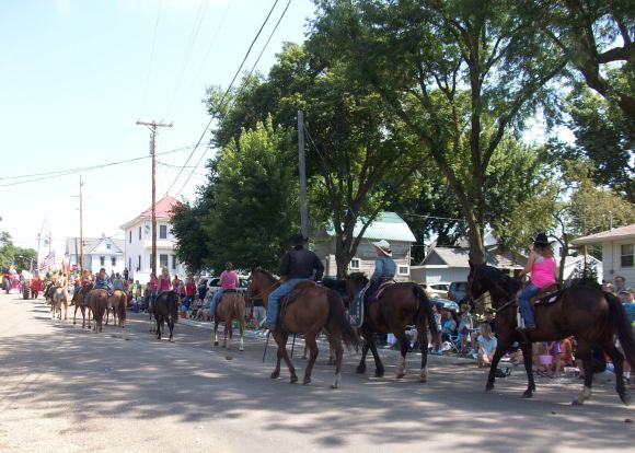 ... and there were a lot of them to end the parade.