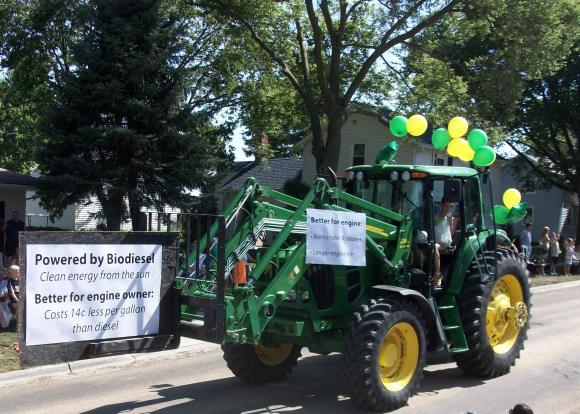 ... and don't forget that other green tractor.