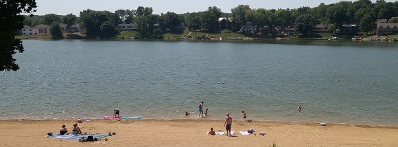 Lake Macbride Beach