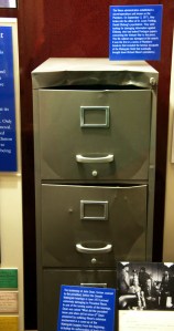 Daniel Ellsberg's Filing Cabinet at the Smithsonian