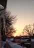 Icicle Sunrise