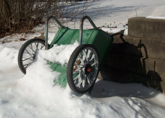 Garden Cart in Winter