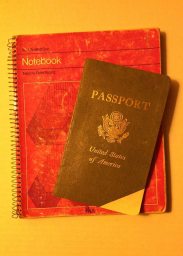 Notebook and Passport