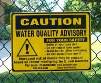 Bacteria Notice on Lake Macbride