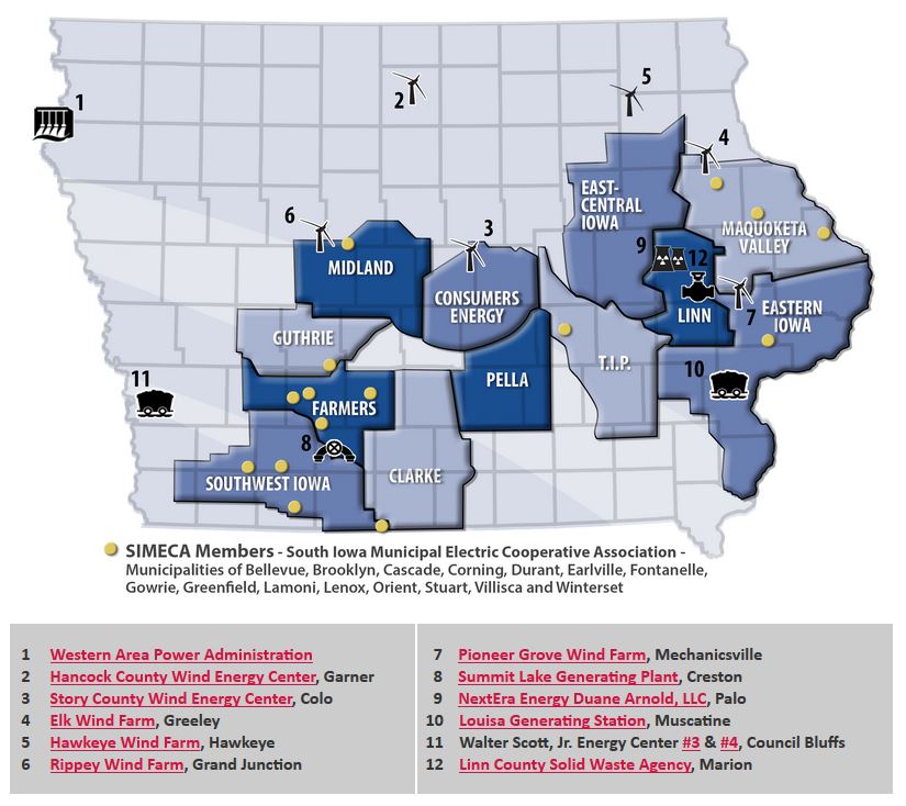 CIPCO Map of Generating Sources 9-27-15