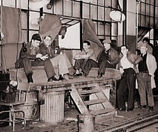 Flint Strike 1937 - Photo Credit Wikimedia Commons