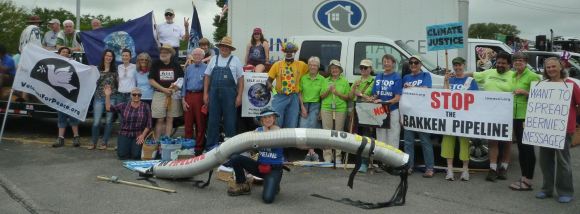 Group Shot at the Coralville, Iowa Independence Day Parade Photo Credit: Ed Flaherty