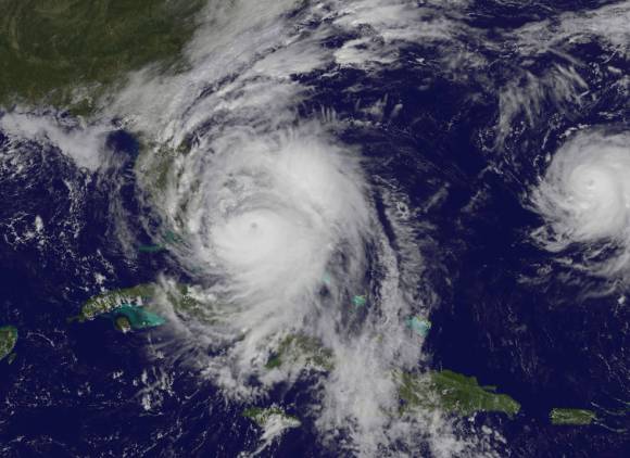 Hurricane Matthew Oct. 6, 2016 Photo Credit - NASA/NOAA GOES Project